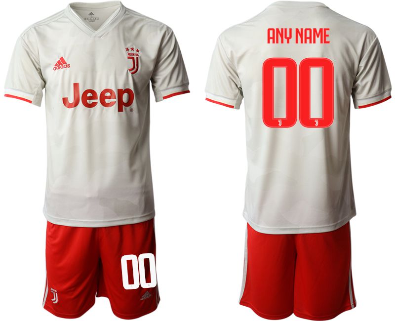 Men 2019-2020 club Juventus FC hoaway customized white Soccer Jerseys->juventus jersey->Soccer Club Jersey